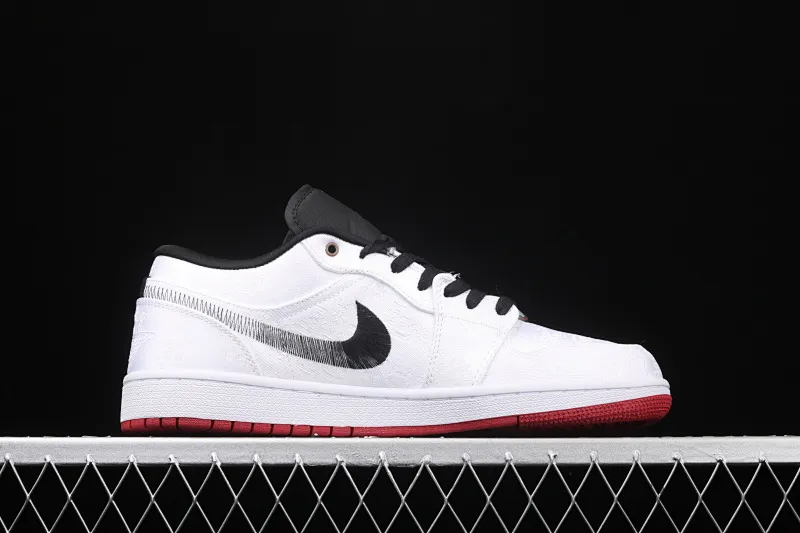All categories Air Jordan Jordan series basketball shoes Air Jordan 1 Low CLOT x Air Jordan 1 Low "Fearless" AJ1 Joe 1 low-top white silk CU2804-100